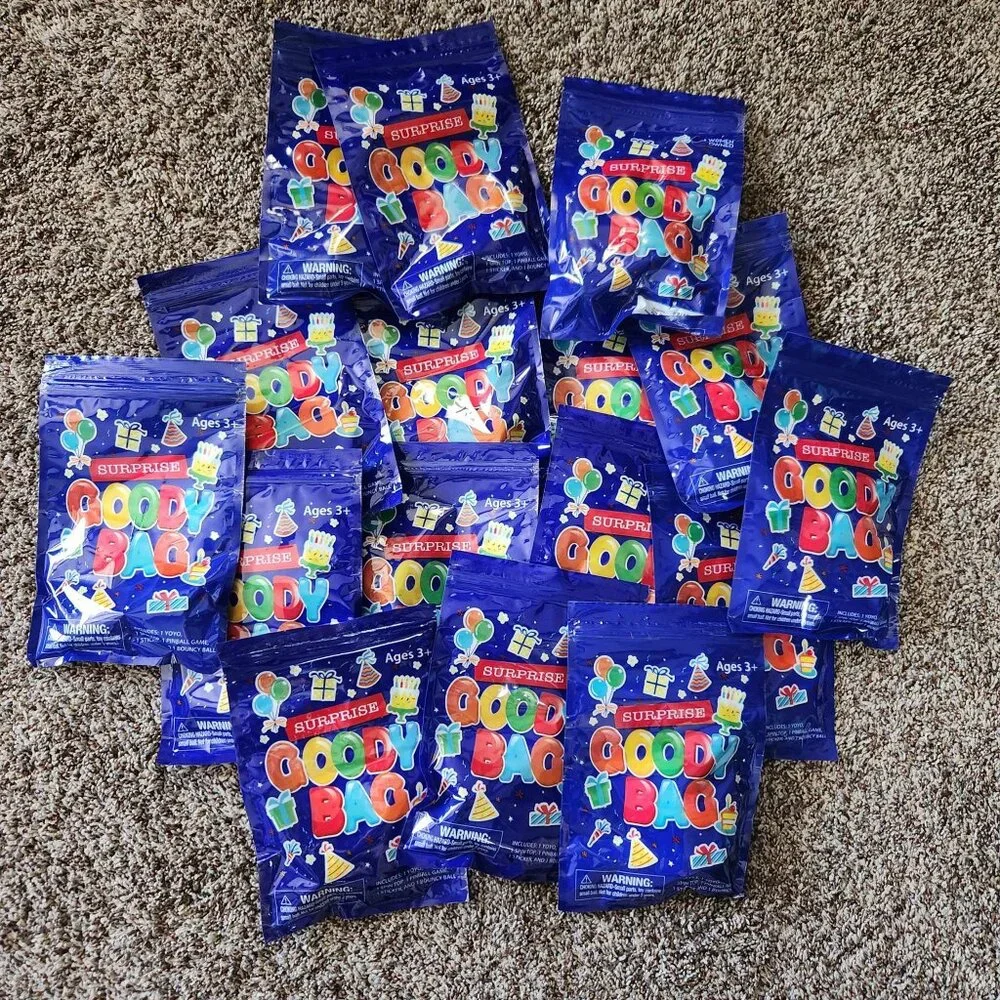 Kids Birthday Surprise Goody Bag Party Favors - Lot of 16 - Brand new